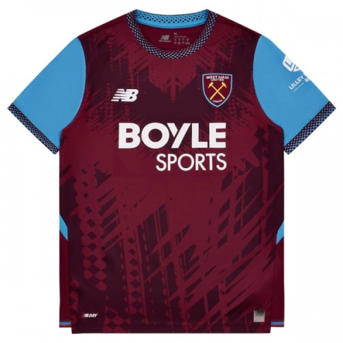 Officiële Voetbalshirt West Ham United Thuis 2026-27 - Heren Officiële Voetbalshirt West Ham United Thuis 2026-27 - Heren
