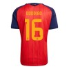 Officiële Voetbalshirt + Korte Broek Spanje 2 Stars Rodrigo 16 Thuis WK 2026 - Kids