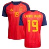 Officiële Voetbalshirt Spanje 2 Stars Lamine Yamal 19 Thuis WK 2026 - Heren Officiële Voetbalshirt Spanje 2 Stars Lamine Yamal 19 Thuis WK 2026 - Heren