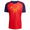 Officiële Voetbalshirt Spanje 2 Stars Lamine Yamal 19 Thuis WK 2026 - Heren