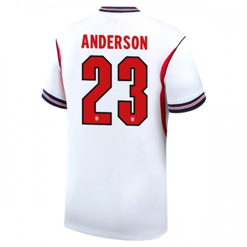 Officiële Voetbalshirt Engeland Elliot Anderson 23 Thuis WK 2026 - Heren Officiële Voetbalshirt Engeland Elliot Anderson 23 Thuis WK 2026 - Heren