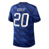 Officiële Voetbalshirt Frankrijk Desire Doue 20 Thuis WK 2026 - Heren