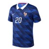 Officiële Voetbalshirt Frankrijk Desire Doue 20 Thuis WK 2026 - Heren