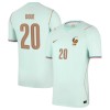 Officiële Voetbalshirt Frankrijk Desire Doue 20 Uit WK 2026 - Heren Officiële Voetbalshirt Frankrijk Desire Doue 20 Uit WK 2026 - Heren