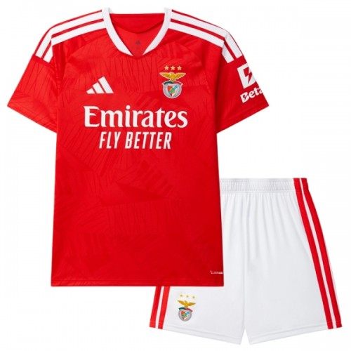 Officiële Voetbalshirt + Korte Broek Benfica Thuis 2026-27 - Kids Officiële Voetbalshirt + Korte Broek Benfica Thuis 2026-27 - Kids