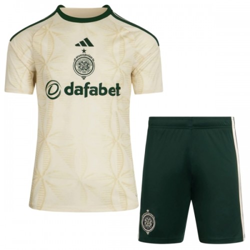 Officiële Voetbalshirt + Korte Broek Celtic FC Derde 2026-27 - Kids Officiële Voetbalshirt + Korte Broek Celtic FC Derde 2026-27 - Kids
