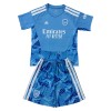 Officiële Voetbalshirt + Korte Broek Doelman Arsenal 2026-27 Blauwe - Kids