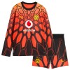 Officiële Voetbalshirt + Korte Broek Doelman Borussia Dortmund Thuis 2026-27 Lange Mouw Oranje - Kids