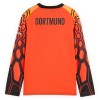 Officiële Voetbalshirt + Korte Broek Doelman Borussia Dortmund Thuis 2026-27 Lange Mouw Oranje - Kids
