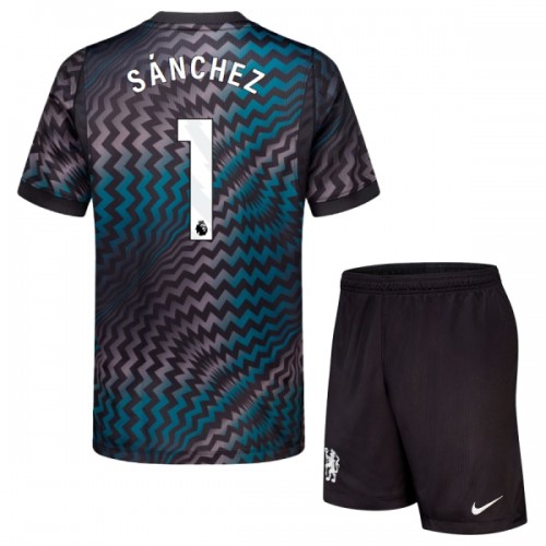 Officiële Voetbalshirt + Korte Broek Doelman Chelsea Sanchez 1 Thuis 2026-27 - Kids Officiële Voetbalshirt + Korte Broek Doelman Chelsea Sanchez 1 Thuis 2026-27 - Kids