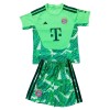 Officiële Voetbalshirt + Korte Broek Doelman FC Bayern München 2026-27 Groene - Kids Officiële Voetbalshirt + Korte Broek Doelman FC Bayern München 2026-27 Groene - Kids