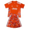 Officiële Voetbalshirt + Korte Broek Doelman Juventus Thuis 2026-27 - Kids