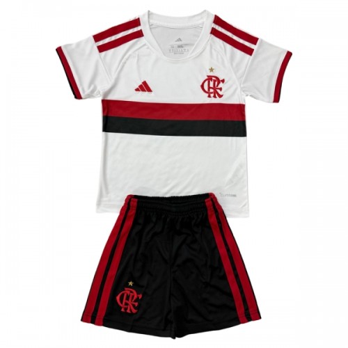 Officiële Voetbalshirt + Korte Broek Flamengo Uit 2026-27 - Kids Officiële Voetbalshirt + Korte Broek Flamengo Uit 2026-27 - Kids