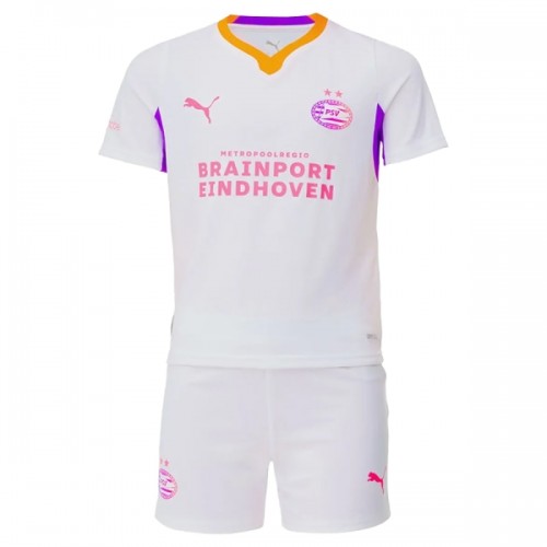 Officiële Voetbalshirt + Korte Broek PSV Eindhoven Uit 2026-27 - Kids Officiële Voetbalshirt + Korte Broek PSV Eindhoven Uit 2026-27 - Kids
