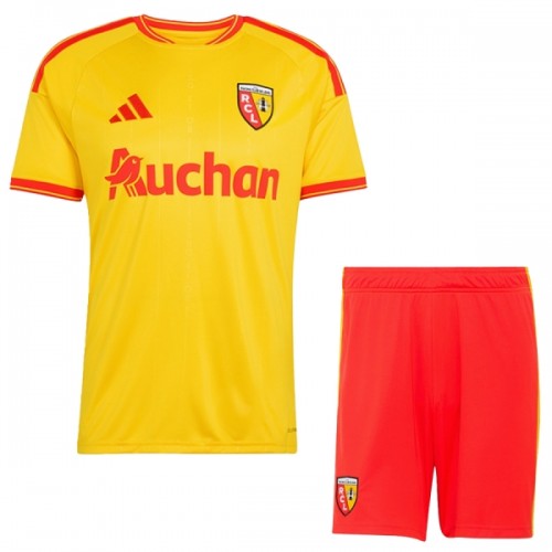 Officiële Voetbalshirt + Korte Broek RC LENS Thuis 2026-27 - Kids Officiële Voetbalshirt + Korte Broek RC LENS Thuis 2026-27 - Kids