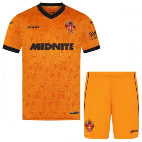 Officiële Voetbalshirt + Korte Broek Wolverhampton Thuis 2026-27 - Kids Officiële Voetbalshirt + Korte Broek Wolverhampton Thuis 2026-27 - Kids