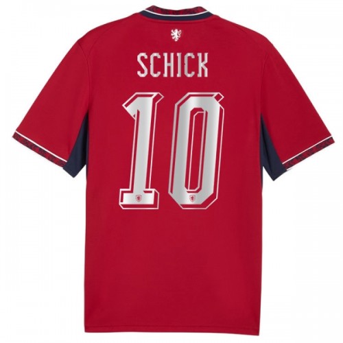 Officiële Voetbalshirt Tsjechië Schick 10 Thuis WK 2026 - Heren Officiële Voetbalshirt Tsjechië Schick 10 Thuis WK 2026 - Heren