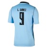 Officiële Voetbalshirt Uruguay Luis Suarez 9 Thuis WK 2026 - Heren Officiële Voetbalshirt Uruguay Luis Suarez 9 Thuis WK 2026 - Heren