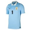 Officiële Voetbalshirt Uruguay Luis Suarez 9 Thuis WK 2026 - Heren
