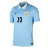 Officiële Voetbalshirt Uruguay Maximiliano Araujo 20 Thuis WK 2026 - Heren