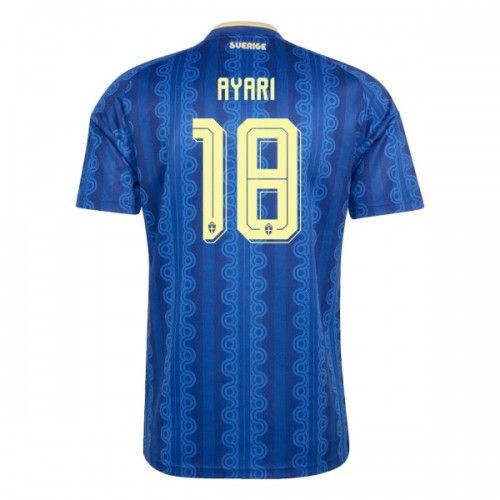 Officiële Voetbalshirt Zweden Ayari 18 Uit WK 2026 - Heren Officiële Voetbalshirt Zweden Ayari 18 Uit WK 2026 - Heren