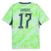 Officiële Voetbalshirt Zwitserland Vargas 17 Uit WK 2026 - Heren