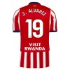 Officiële Voetbalshirt Atlético Madrid J. Alvarez 19 Thuis 2026-27 - Heren Officiële Voetbalshirt Atlético Madrid J. Alvarez 19 Thuis 2026-27 - Heren