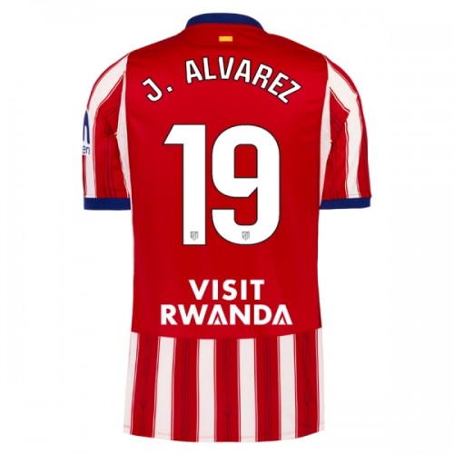 Officiële Voetbalshirt Atlético Madrid J. Alvarez 19 Thuis 2026-27 - Heren Officiële Voetbalshirt Atlético Madrid J. Alvarez 19 Thuis 2026-27 - Heren