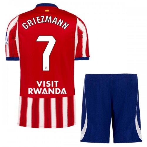 Officiële Voetbalshirt + Korte Broek Atlético Madrid Griezmann 7 Thuis 2026-27 - Kids Officiële Voetbalshirt + Korte Broek Atlético Madrid Griezmann 7 Thuis 2026-27 - Kids