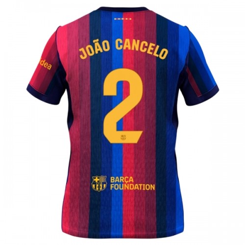Officiële Voetbalshirt FC Barcelona Joao Cancelo 2 Thuis 2026-27 - Heren Officiële Voetbalshirt FC Barcelona Joao Cancelo 2 Thuis 2026-27 - Heren