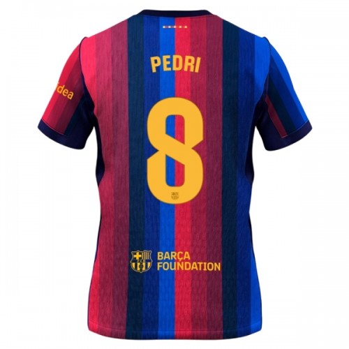 Officiële Voetbalshirt FC Barcelona Pedri 8 Thuis 2026-27 - Heren Officiële Voetbalshirt FC Barcelona Pedri 8 Thuis 2026-27 - Heren