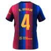 Officiële Voetbalshirt FC Barcelona R. Araujo 4 Thuis 2026-27 - Heren Officiële Voetbalshirt FC Barcelona R. Araujo 4 Thuis 2026-27 - Heren