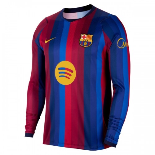 Officiële Voetbalshirt FC Barcelona Thuis 2026-27 Lange Mouw - Heren Officiële Voetbalshirt FC Barcelona Thuis 2026-27 Lange Mouw - Heren