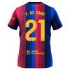 Officiële Voetbalshirt + Korte Broek FC Barcelona Frenkie de Jong 21 Thuis 2026-27 - Kids