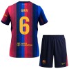 Officiële Voetbalshirt + Korte Broek FC Barcelona Gavi 6 Thuis 2026-27 - Kids Officiële Voetbalshirt + Korte Broek FC Barcelona Gavi 6 Thuis 2026-27 - Kids
