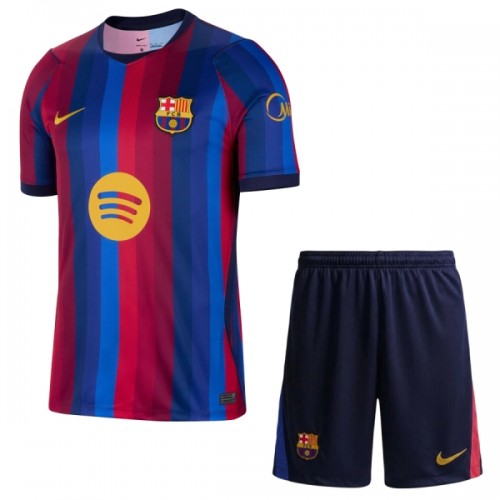 Officiële Voetbalshirt + Korte Broek FC Barcelona Thuis 2026-27 - Kids Officiële Voetbalshirt + Korte Broek FC Barcelona Thuis 2026-27 - Kids