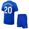 Officiële Voetbalshirt + Korte Broek Chelsea Joao Pedro 20 Thuis 2026-27 - Kids