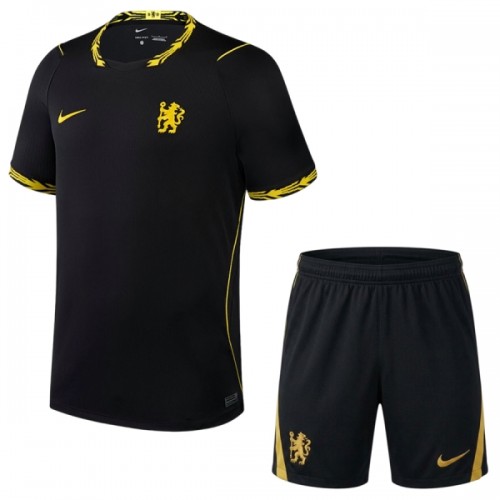 Officiële Voetbalshirt + Korte Broek Chelsea Uit 2026-27 - Kids Officiële Voetbalshirt + Korte Broek Chelsea Uit 2026-27 - Kids