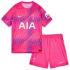 Officiële Voetbalshirt + Korte Broek Doelman Tottenham Hotspur Thuis 2026-27 Roze - Kids