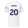 Officiële Voetbalshirt + Korte Broek Tottenham Hotspur Kudus 20 Thuis 2026-27 - Kids
