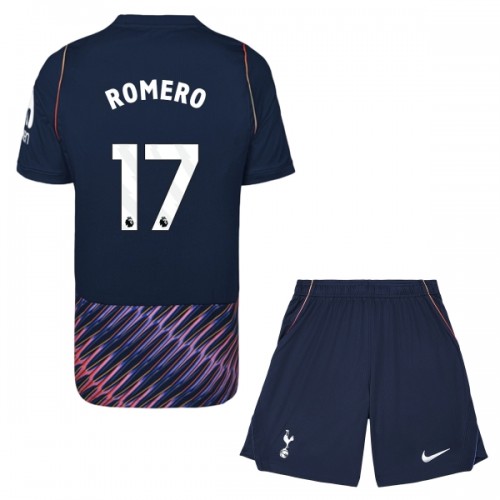 Officiële Voetbalshirt + Korte Broek Tottenham Hotspur Romero 17 Uit 2026-27 - Kids Officiële Voetbalshirt + Korte Broek Tottenham Hotspur Romero 17 Uit 2026-27 - Kids