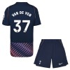 Officiële Voetbalshirt + Korte Broek Tottenham Hotspur Van De Ven 37 Uit 2026-27 - Kids Officiële Voetbalshirt + Korte Broek Tottenham Hotspur Van De Ven 37 Uit 2026-27 - Kids