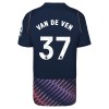 Officiële Voetbalshirt + Korte Broek Tottenham Hotspur Van De Ven 37 Uit 2026-27 - Kids