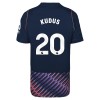 Officiële Voetbalshirt Tottenham Hotspur Kudus 20 Uit 2026-27 - Heren Officiële Voetbalshirt Tottenham Hotspur Kudus 20 Uit 2026-27 - Heren