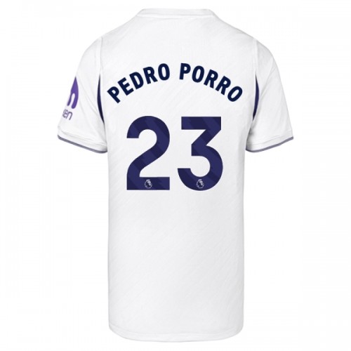 Officiële Voetbalshirt Tottenham Hotspur Pedro Porro 23 Thuis 2026-27 - Heren Officiële Voetbalshirt Tottenham Hotspur Pedro Porro 23 Thuis 2026-27 - Heren