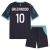 Officiële Voetbalshirt + Korte Broek Olympique de Marseille Greenwood 10 Uit 2026-27 - Kids Officiële Voetbalshirt + Korte Broek Olympique de Marseille Greenwood 10 Uit 2026-27 - Kids