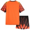 Officiële Voetbalshirt + Korte Broek Olympique de Marseille Thuis 2026-27 Oranje - Kids