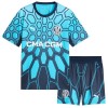 Officiële Voetbalshirt + Korte Broek Olympique de Marseille Uit 2026-27 Blauwe - Kids