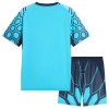 Officiële Voetbalshirt + Korte Broek Olympique de Marseille Uit 2026-27 Blauwe - Kids