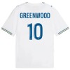 Officiële Voetbalshirt Olympique de Marseille Greenwood 10 Thuis 2026-27 - Heren Officiële Voetbalshirt Olympique de Marseille Greenwood 10 Thuis 2026-27 - Heren